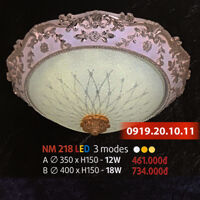 ĐÈN ỐP TRẦN NM 218B