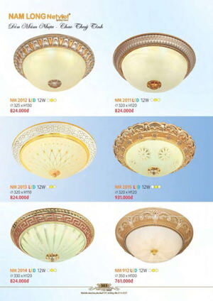 Đèn ốp trần NM 912