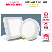 Đèn Ốp Trần Nổi Vuông 12W / 18W / 24W, Đèn Trang Trí Trần Thạch Cao/Phòng Khách Hiệu Suất Cao