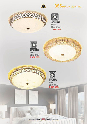 Đèn ốp trần OPL.H100