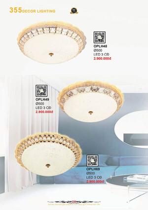 Đèn ốp trần OPL.H48