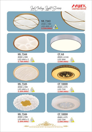 Đèn Ốp Trần OT-1800H