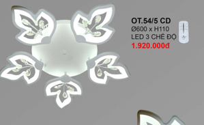 Đèn ốp trần OT54/5