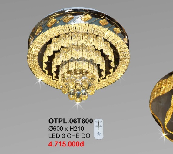 Đèn ốp trần OTPL.06T600