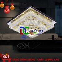 Đèn ốp trần pha lê OFL-2065 chính hãng trang trí nhà sách, shop mỹ phẩm