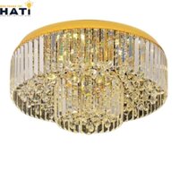 Đèn ốp trần pha lê tròn Chantelle