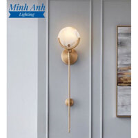 Đèn Ốp Tường Đá Trang Trí Phòng Khách Phòng Ngủ Cầu Thang Cao Cấp 12W Led 3 Chế Độ Màu VK101 Minh Anh