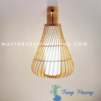Đèn ốp tường mây tre 13