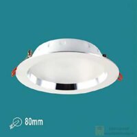 Đèn Panel âm trần led 6W, Ø115*H40mm, khoét lỗ Ø80mm, ánh sáng trắng & vàng