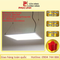 Đèn panel tấm trần thả. Đèn panel thả văn phòng, siêu thị, trung tâm thương mại. Đèn đủ công suất. BH 24 tháng