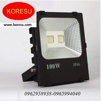 Đèn Pha 100W AS vàng-LEDP100V