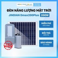 Đèn Pha 200W Năng Lượng Mặt Trời JINDIAN, Đèn Đường, Đèn Sân Vườn, Đèn LED Chính Hãng Bảo Hành 24 Tháng, Bao Đổi Trả