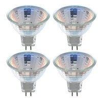 Đèn pha 4 mảnh MR11 Bi-Pin Bóng đèn Halogen MR11 6V 12V 10W 15W 20W 25W 30W 35W Phong cảnh Accent Theo dõi Đèn sợi quang Bóng đèn
