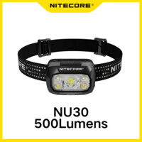Đèn pha ba đầu ra NITECORE NU30 500Lumens, đèn LED UHI, có thể sạc lại để chạy bộ