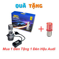 Đèn Pha Bi Cầu Mini F40 ZED LIGHT - 12 24V DC 45W Chân H4 Ô Tô Xe Máy - Bảo Hành 24 Tháng