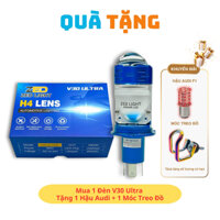 Đèn Pha Bi Cầu V30 Ultra ZED LIGHT -  Bảo Hành 12 Tháng 12 24V DC 65W Pha Laser Ô Tô Xe Máy