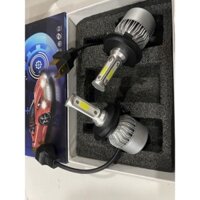 Đèn Pha C6 3 Tim Led Chân H4 Gắn Xe Máy