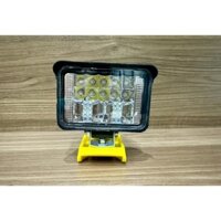 Đèn pha chân pin 18v Dewalt, Ryobi LED 4 in siêu sáng , có mạch chống xả cạn. LL