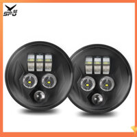 Đèn pha chiếu LED tròn SPG, Đèn pha xe máy LED 5,75 inch, Đèn LED điểm xe máy chống nước IP67, Đèn nhôm đúc cho xe máy