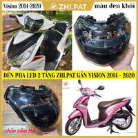 Đèn Pha (Chóa) Led 2 Tầng Zhi.Pat Cho VISION 2014- 2025, LEAD 2013- 2025, WAVE A/S/RS 2008- 2025, FUTURE X 125 2010-2011