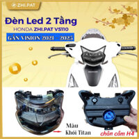 Đèn Pha (Chóa) Led 2 Tầng Zhi.Pat Cho VISION 2014- 2025, LEAD 2013- 2025, WAVE A/S/RS 2008- 2025, FUTURE X 125 2010-2011