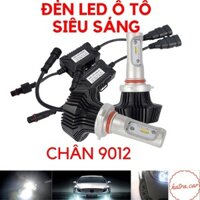 Đèn pha, cos led Ô Tô siêu sáng cao cấp chân 9012