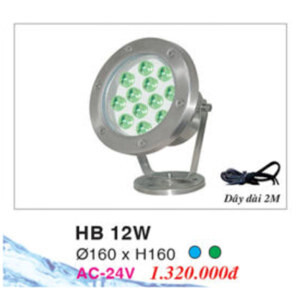 Đèn pha dưới nước HB 12W - Lá