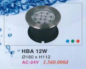 Đèn pha dưới nước HBA 12W - Lá