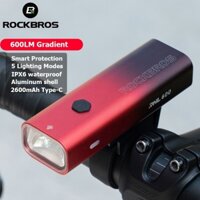 Đèn pha gắn xe đạp Rockbros RHL600 lumen