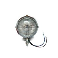 Đèn Pha Giá Đỡ Retro Đầu Máy Có Đèn Lỗi Kim Loại Phụ Kiện Xe Máy 12cm Xe Điện Chính Hãng