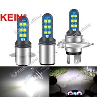 Đèn Pha H4 Led H6 BA20D P15D H6W 12V Ánh Sáng Trắng Cho Xe Máy