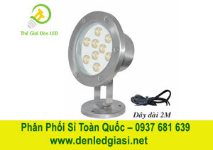 Đèn pha hồ nước  HB 9W Vàng