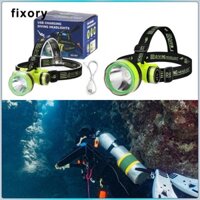 Đèn pha lặn fixory với 2 chế độ Đèn lặn biển để đi xe đạp Lặn biển Cắm trại