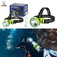 Đèn pha lặn prettyia với 2 chế độ Đèn lặn biển để đi xe đạp Lặn biển cắm trại