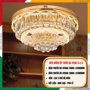 Đèn Pha Lê NC-9156B