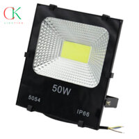 Đèn pha led 100w  50w chiếu biển hiệu, chiếu căng tin - chiếu sáng sân vườn