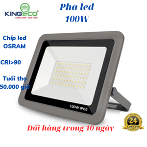 Đèn pha led 100W KingEco EC-FL-100