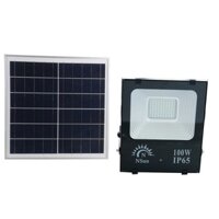 ĐÈN PHA LED 100W NĂNG LƯỢNG MẶT TRỜI CẢM BIẾN THÔNG MINH 802-50