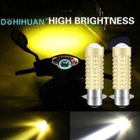 Đèn Pha LED 1500LM Siêu Sáng 15W Cho Xe Mô Tô Yamaha Mio Honda Beat Wave 100 125 Smash P15D