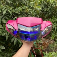 Đèn Pha Led 2 Tầng Sirius Sihello (Đầu Nhỏ) Bản Mới 2025 Demi Kim Cương,Siêu Sáng 30w Demi Xanh Băng