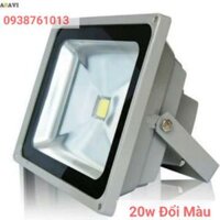 ĐÈN PHA LED 20W ĐỔI MÀU