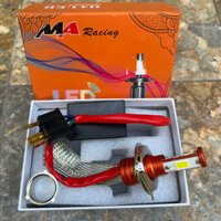 Đèn pha led 3 tim siêu sáng maracing lắp cho các dòng xe chân h4 M5 như wave dream sirius vision lead cuong biker