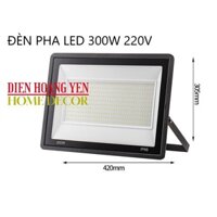 ĐÈN PHA LED 300W BẢO HÀNH 1 NĂM chịu được mưa gió