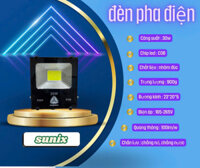 Đèn Pha LED 30W Chip COB Sunix