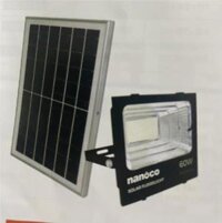 Đèn pha led 40W solar năng lượng mặt trời Nanoco NLFS040610L+NLFS040610S