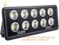 Đèn pha led 500w ngoài trời sân bóng