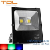 Đèn pha LED 5054 đổi màu 100w