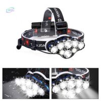 Đèn pha LED 6 đèn pha USB LED Ánh sáng mạnh mẽ cho đèn pin câu cá cắm trại