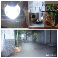 Đèn Pha Led 6 tim RTD Cao Cấp Siêu Sáng Xe Máy - Ô Tô