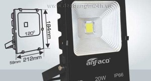 Đèn pha Led Anfaco 005 20W